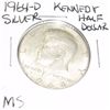 Image 1 : 1964-D Kennedy SILVER Half Dollar *RARE MS HIGH GRADE*!!