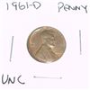 Image 1 : 1961-D Lincoln Cent Penny *RARE UNC HIGH GRADE - NICE COIN*!!