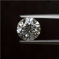 Diamond EGL Cert. ID: 2162068833 Round 2.03 ctw F, SI3