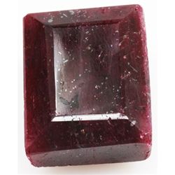 Natural 113.51ctw Ruby Emerald Cut Stone