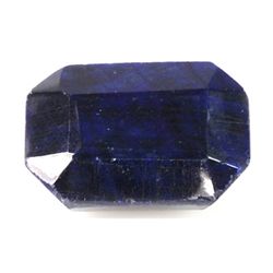 Natural African Sapphire Loose 60.3ctw Emerald Cut