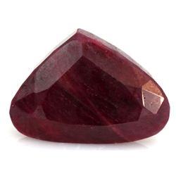 Natural 302.83 ctw Ruby Semi-Heart Stone