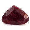 Image 1 : Natural 302.83 ctw Ruby Semi-Heart Stone