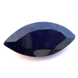 Natural African Sapphire Loose 64ctw Marque Cut