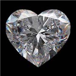 Diamond EGL Certified Heart 1.19 ctw F, SI2