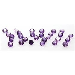Natural 12.76ctw Amethyst Round Stone 4.5 to 8 (28)