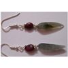 Image 1 : Natural 18.75 ctw Semi Precious Earring .925 Sterling