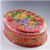 Image 1 : Gorgeous Handpainted Floral Jewelry Box