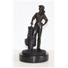 Image 1 : Dapper Bronze Sculpture Lady Golfer