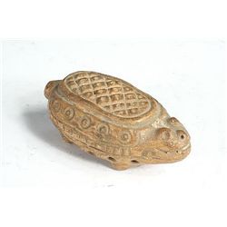 MAYAN POTTERY RATTLE Late Classic Period Pacific Coas