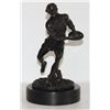 Image 1 : Athletic Bronze Sculpture Rugby Player