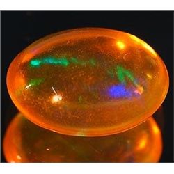 1.05 Ct. Marvelous Oval Cab Natural Gem Multi Color Opa