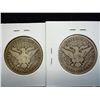 Image 2 : 1906-O VG & 1907 BARBER HALF DOLLARS