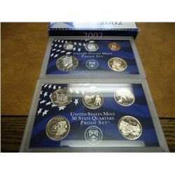 2002 US PROOF SET (WITH BOX)