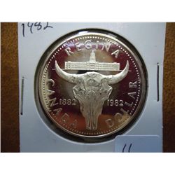1982 CANADA REGINA $ PROOF .3750 OZ. ASW