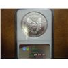 Image 2 : 1998 AMERICAN SILVER EAGLE NGC MS68