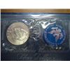 Image 1 : 1974-S IKE SILVER DOLLAR (UNC) (BLUE PACK)
