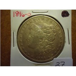 1896-O MORGAN SILVER DOLLAR
