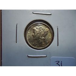 1942 MERCURY DIME (UNC)