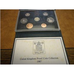 1987 UNITED KINGDOM PROOF SET