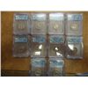 Image 1 : 10 ASSORTED ICG BUFFALO NICKEL SLABS
