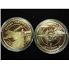 Image 1 : 2-2005 UKRAINE HRYVEN AIRCRAFT COINS PROOF