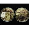 Image 2 : 2-2005 UKRAINE HRYVEN AIRCRAFT COINS PROOF