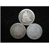 Image 1 : 3-1888-S SEATED LIBERTY QUARTERS