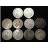 Image 2 : 10 ASSORTED 1960'S SILVER QUARTERS