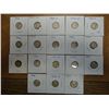 Image 1 : 18 ASSORTED MERCURY DIMES
