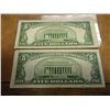 Image 2 : 1934-D & 53 $5 SILVER CERTIFICATES BLUE SEAL