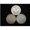 Image 2 : 3 ASSORTED STANDING LIBERTY QUARTERS