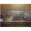 Image 1 : 1966 US YEAR SET 40% SILVER HALF UNC