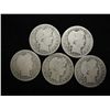 Image 1 : 5 ASSORTED BARBER QUARTERS