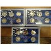 Image 1 : 2000,2002 & 06 US 50 STATE QUARTERS PROOF SETS