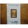 Image 2 : PAMP 2.5 GRAM 999.9 FINE GOLD INGOT
