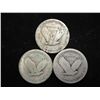 Image 2 : 3 ASSORTED STANDING LIBERTY QUARTERS