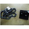 Image 1 : GENUINE FRESHWATER PEARL NECKLACE & EARRINGS