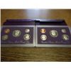 Image 1 : 1990 & 92 US PROOF SETS (WITH BOXES)