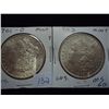 Image 1 : 1901-O (UNC) & 1903 (UNC) MORGAN SILVER DOLLARS