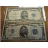 Image 1 : 1934-D AND 53-A $5 SILVER CERTIFICATES