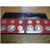 Image 2 : 1975 & 76 US PROOF SETS (WITH BOXES)