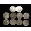 Image 2 : 10 ASSORTED CANADA SILVER 25 CENTS