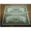 Image 2 : 1953-B AND 63 $5 US NOTES RED SEALS