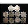 Image 2 : 10 ASSORTED SEATED LIBERTY DIMES