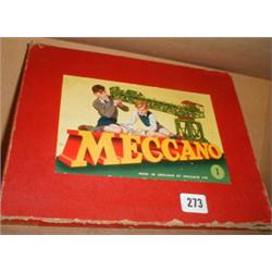 A boxed "Meccano" set No 1...