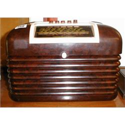 A c1930's Bush Bakelite radio...