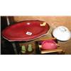 Image 1 : A Carlton Ware Rouge Royale ashtray togeth...