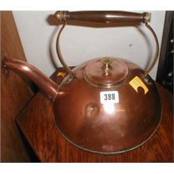 A C19th copper ships kettle...