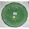 Image 1 : A C19th green glazed  Strawberry patterned...